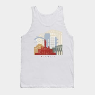 Nicosia skyline poster Tank Top